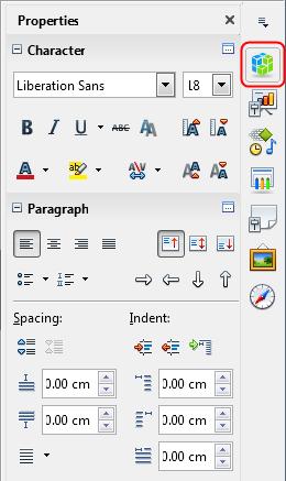 Formatting pasted text When formatting pasted text, you can use the tools available on the Text Formatting toolbar (Figure Error: Reference source not found), or the tools available in the Character