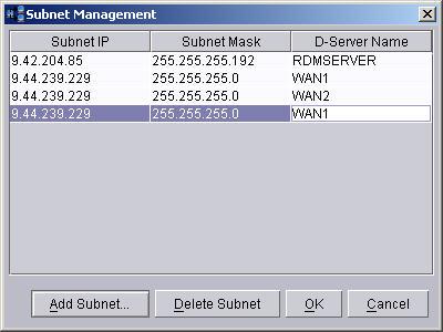 Configuring RDM Server Figure 33.