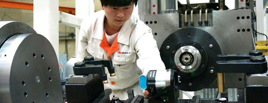 Kunming Machine Tool Company Ltd (China) We currently use Renishaw s XR20-W rotary axis calibrator with XL-80 laser.
