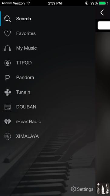2.1 Search Within the Muzo App you can search for all your