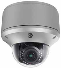TruVision IP cameras Dome TVD-1203 TVD-5401 TVD-5402 Camera Sensor size 1 / 3" 1 / 1.8" 1 / 2.8" SD/MPx 1.