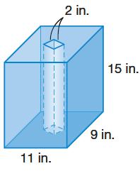 c. Find the volume of the solid.