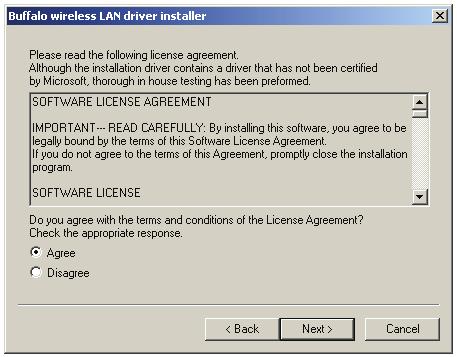 process after reviewing the license agreement.