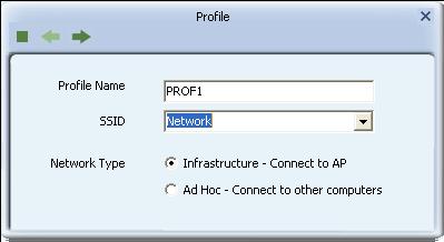 Figure 3-11 Edit a Profile 3.1.2.4. Import a profile 1. From the Profile List screen (shown in Figure 3-3), click the Import icon. Then the Import Profile screen will appear below. 2.