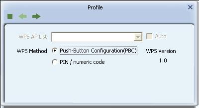 I. PBC Method If your Access Point is equipped with a push-button for Wi-Fi Protected Setup, you can connect the adapter to