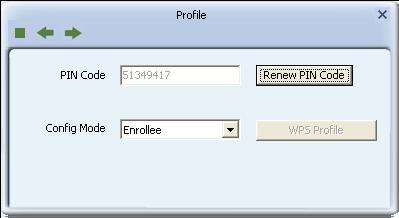Figure 3-20 Step 3 Choose the Config Mode as Enrollee and click the Next icon on the screen below.