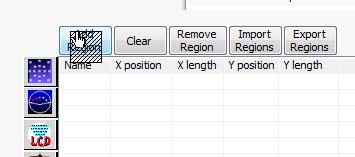 5. Drag out a region of the Pixel to be analyzed. Note: If desired, you can select the entire pixel. 6. On the Output Regions Tab, click Add Region 7.