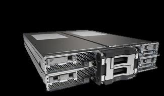 E7v2 CPUs 96 DIMM Slots Up to 320Gb of IO UCS B420 M4 Full-Width Blade - Four E5v3 CPUs 48 DIMM Slots Up to 160Gb of IO