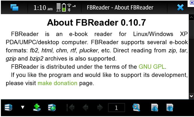 FBReader my favourite reader (both Linux and Android in my case; installers