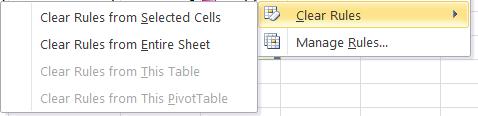 rules for a rule in the drop down list Create a New Rule, Edit Rule, Delete Rule, Move Rules