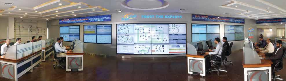 Service Excellence Center Zajil Network Operations Center (NOC) is the base from where the network infrastructure is supervised, monitored and managed.