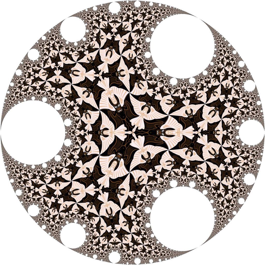 Fig. 22 only transformed by a motion of hyperbolic space.