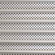 Rollac s perforated grille protects valuables while still allowing customers and authorities to have a view into