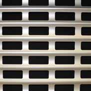 One Slat, Two Punch Styles Rollac s security grilles offer two different punch sizes to suit your needs.