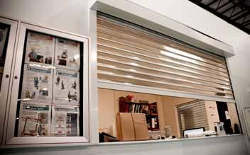 Counter Shutters CFC Free Regular Foam Shutter The A150 Counter Shutter solution has been designed for easy operation and integration.