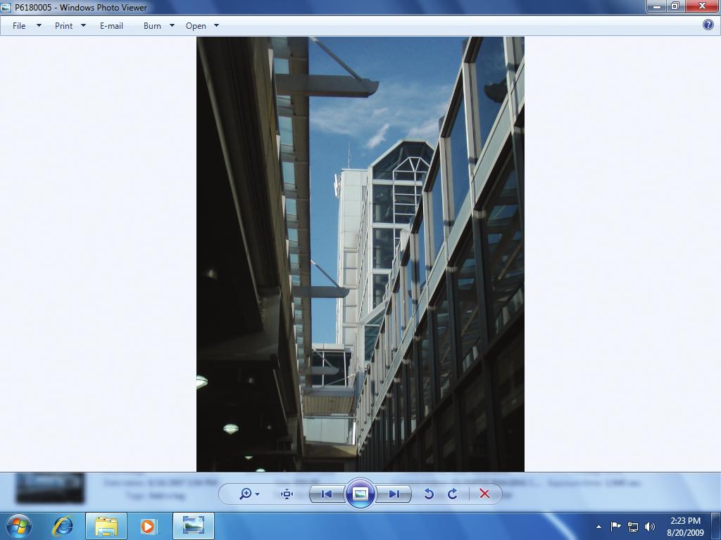 8. At the bottom of the Windows Photo Viewer window, click the Rotate clockwise button, and then compare your screen with Figure 3.