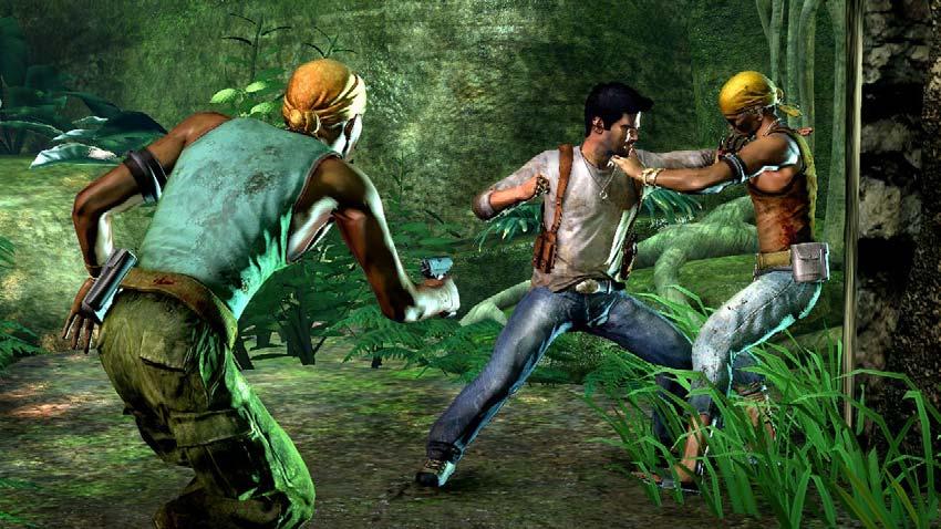 Figure 1.3 Screenshot from Uncharted Drake s Fortune, Naughty Dog, 2007 [7] From these images we can tell that the high resolution models are naturally more attractive than the low resolution ones.