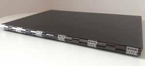 konštrukcii - priemerný touchpad - absencia USB-C adaptéra v balení ŠPECIFIKÁCIE: Rozmery: 323 x 224,5mm Hrúbka: 14,3mm Hmotnosť: 1380 gramov Procesor: Intel Core i7 8550U (4x1,8GHz, TDP 15W)
