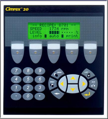 Cimrex 20 Cimrex 20 The Cimrex 20 is a simple, cost-effective member of the Cimrex family of operator interface terminals.