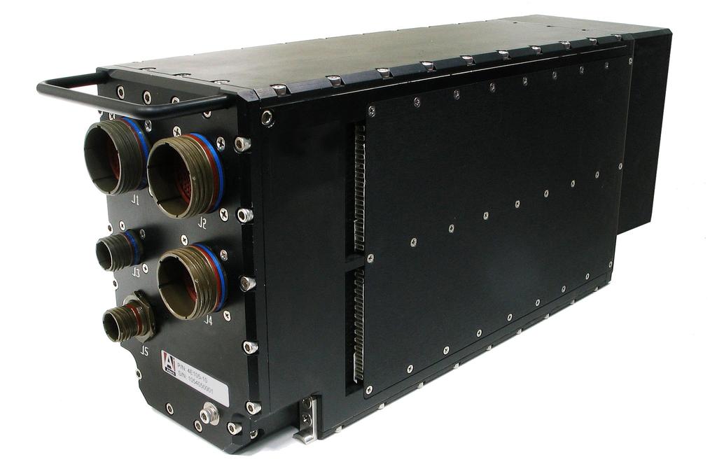 E105 1/2-ATR Short Fan cooled VME Enclosure Rugged Chassis for Mobile Military Applications Designed for Harsh Mechanical, Climatic, Chemical and Electrical Stresses Environmentally Sealed Compact