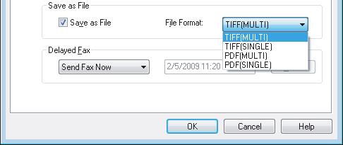 3 SETTING OPTIONS Sending with Extended Fax Functionality The N/W-Fax driver allows users to perform the following features. P.24 Saving a fax as file P.25 Delayed transmission P.