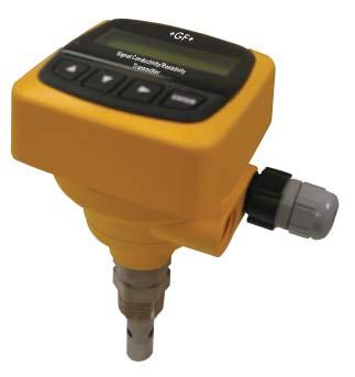 Signet Conductivity/Resistivity Integral Systems with s is a Member of the ProcessPro Family Features Local display for sensor mounted instruments Provides 4 to 20 ma output Relay options available