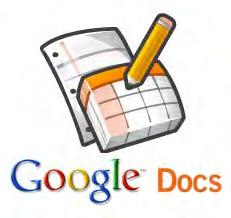 GOOGLE DOCS For documents, spreadsheets, presentations, tables, forms, and drawings Can also upload any