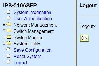 The Managed Industrial PoE Switch supports Dual Image for boot-up, please select the next boot-up image before
