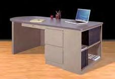 Full Extension on All Box Drawers 1100 SERIES FEATURES/ACCESSORIES Unconventional Desk Just slide each unit into place or reuse in a new office. The 1100 Series will adapt easily.