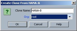 Cisco UCS Configuration Figure 101 Service Profile Create Clone 6. Click OK to Create the clone of HANA-A. 7. Click OK to confirm. 8.