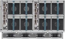 A single chassis can house up to eight half-width Cisco UCS B-Series Blade Servers and can accommodate both half-width and full-width blade form factors.