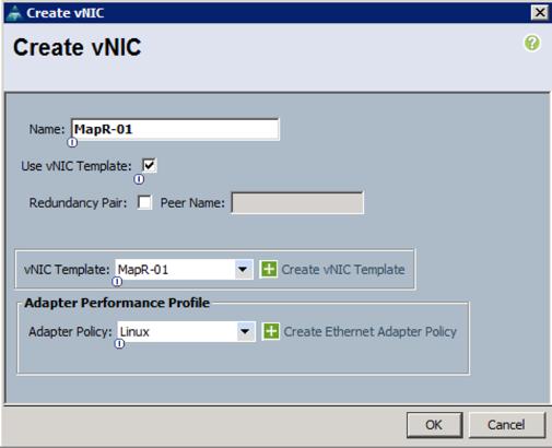 Cisco UCS Configuration a. Keep the default settings for Dynamic vnic Connection Policy. d. Select the Expert option for How would you like to configure LAN connectivity. e.