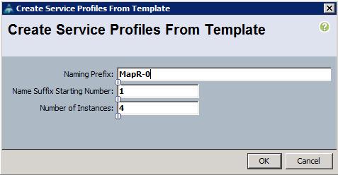 Cisco UCS Configuration Figure 110 Service Profile Template for MapR To associate service profile created for a specific slot, complete the following steps: 1.