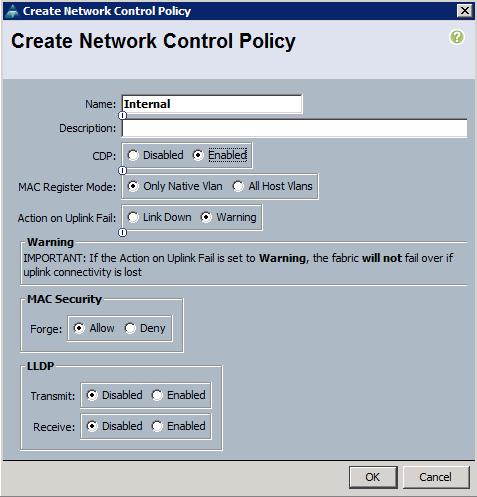 Cisco UCS Configuration Figure 53 Network Control Policy LAN Configurations Within Cisco UCS, all the network types for an SAP HANA system are reflected by defined VLANs.