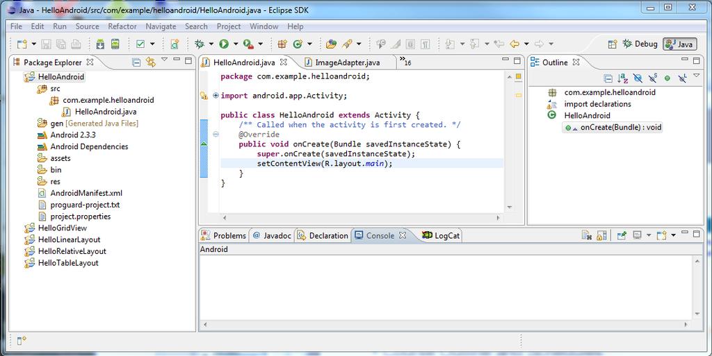 31 Eclipse Example IDE