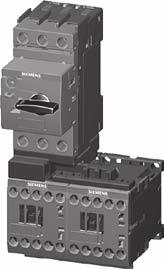 Combination Starters Industrial Controls Product Catalog 2017 Section c o n t e n t s Self Protected Motor Starters per UL 508 Type E 3RA6 3RA61 / 3RA62 up to 32 A for mounting rail, surface, comb