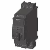 Compact Combination Starters 3RA6 Compact Starters 3RA6, 3RA65 compact starters for IO-Link Selection and ordering data 3RA6 with 3RA69 11-1A Direct-on-line starters Rated control supply voltage 2 V