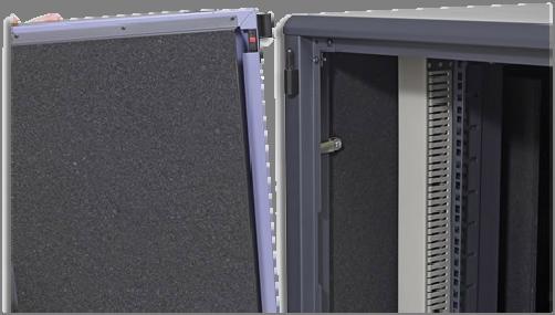 Ms Noise 9210 Passive 24U Acoustic Rack () Acoustic Server Rack Enclosure with Silent Self-Venting Design Noise Reduction: 28 db(a) noise reduction. Thermal Load: The cabinet can dissipate up to 2.