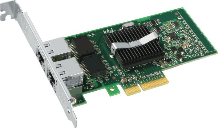 Product Brief Network Connectivity Intel PRO/1000 PT Dual Port Server Adapter Two Gigabit Copper Server Connections in a Single PCI Express* Slot Two high-performance PCI Express 10/100/1000 Mbps