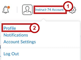 Editing Your Profile The following instructions explain how to edit your profile: 1. From the Minibar, click your Name(See Figure 13). 2. Click Profile (See Figure 13). Figure 13 - Click Profile 3.