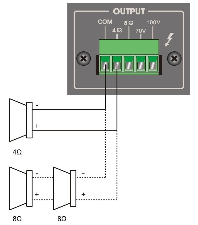 6. Phantom power switch. 7. Priority control switch. 8. Priority input through noise gate. Priority balanced audio input, with associated activation threshold control (see Ilustration 4).