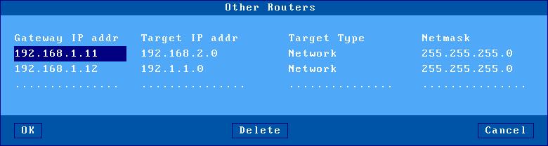 Appendix Example 1: router 1 is used to reach the 192.168.2.xxx network and router 2 is used to reach the 192.1.1.xxx network: 192.168.2.xxx 192.1.1.xxx Router 1 192.