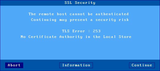 Using the AX3000 4.3.2 - Authenticating When opening a session a local authentication box may be displayed. For example when opening a NLA-secured session: 4.3.3 - Checking the SSL Certificate When an SSL connection is established, the SSL server certificate may be checked.