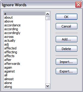 Administrating TextMap 25 1. On the Case Tools ribbon, click Case Index and then click Case Ignore Words to open the Ignore Words dialog box. 2. Click the Add button to add a new term to the list. 3.