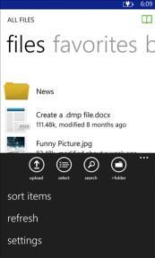 1. In your Windows Phone, press the app icon to launch the app.