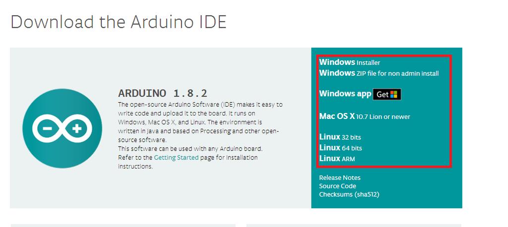 7. Start Programing Smart Bluetooth Robot Car Kit for Arduino 7.1 Install Arduino IDE Step 1: Go to the arduino.