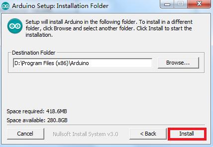 Step 4: Click Browse to choose the installation path or enter a