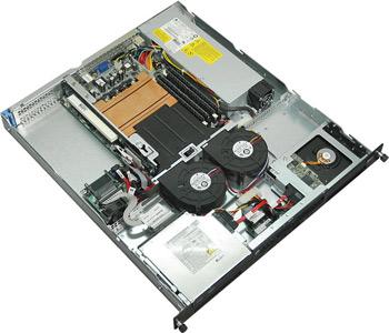 3. Image view * Front View * Inner View Slim CD-ROM System LED USB port Xeon 3000 Sequence & Heat Sink Power Supply 4 DIMM slots Non hot-swap SATA-Ⅱ HDD 2 * Rear View