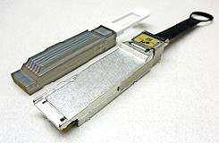 µqsfp Transceiver: The µqsfp transceiver is being presented as a potential future interface by the Ethernet Alliance. (Shown in the right-hand figure of page 4.