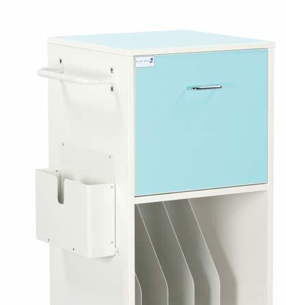 column units with One / two drawers & x-ray pigeon hole (5 / 10 sections) One / two drawers & open cupboard Two